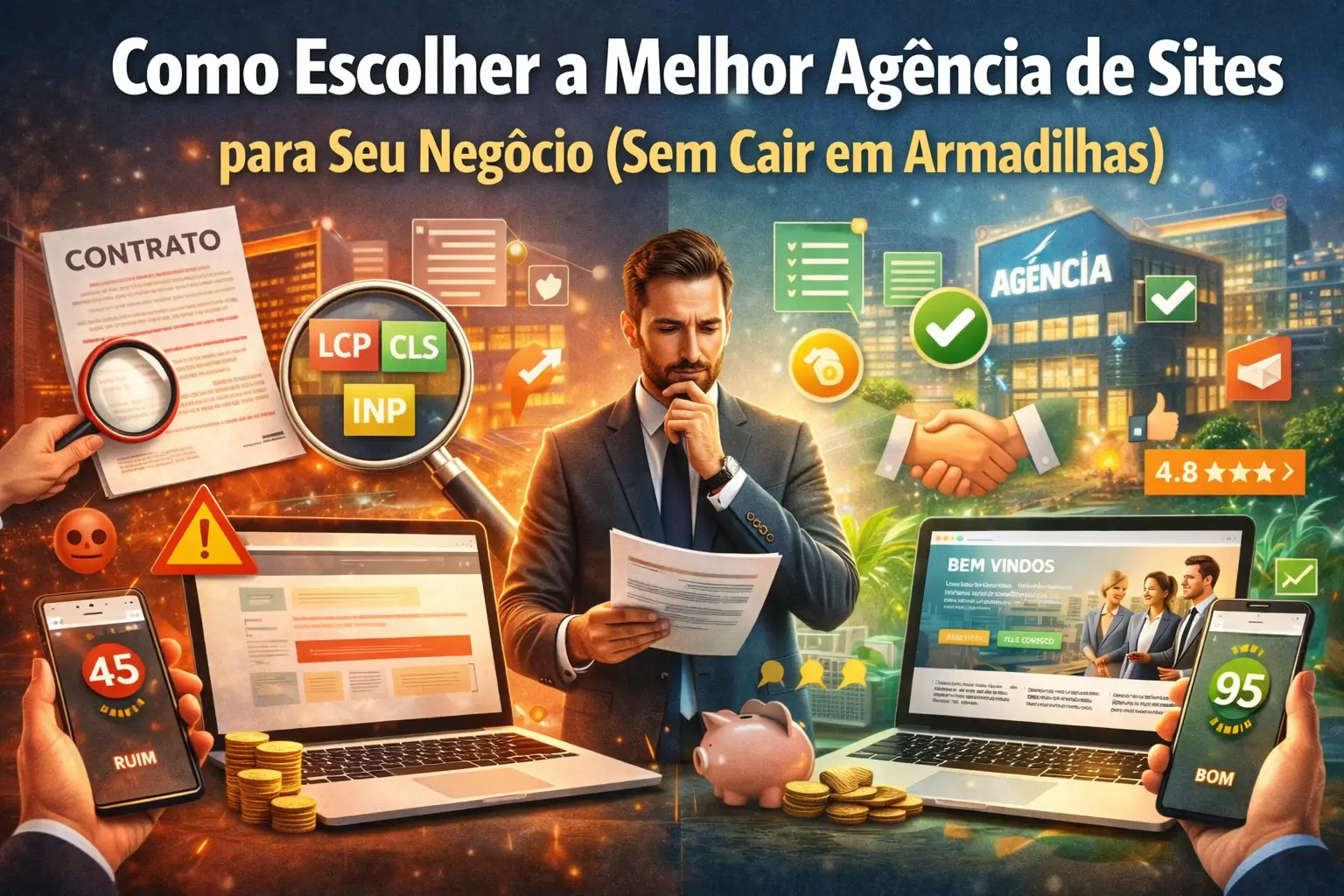Como Escolher a Melhor Agência de Sites para Seu Negócio (Sem Cair em Armadilhas)