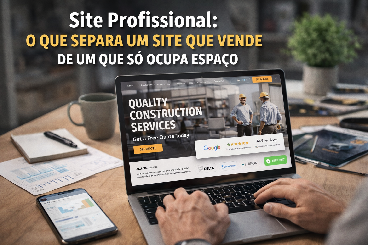 Site Profissional: o Que Separa um Site Que Vende de um Que Só Ocupa Espaço